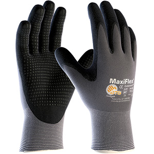 PIP GTek Foam Nitrile Palm Glove - PVC Dots - L - (12/pack - sold/priced by the pack only)